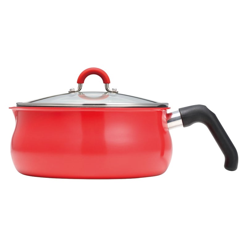 ToMay IH対応マルチパンL レッド ／プレゼント ギフト 鍋 調理器具 キッチン用品 お歳暮 お年賀 クリスマス ギフト