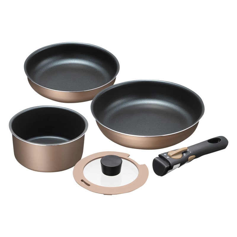 ブラナーノ IH対応着脱ハンドル鍋3点セット ／プレゼント ギフト 鍋 調理器具 キッチン用品 お歳暮 お年賀 クリスマス ギフト