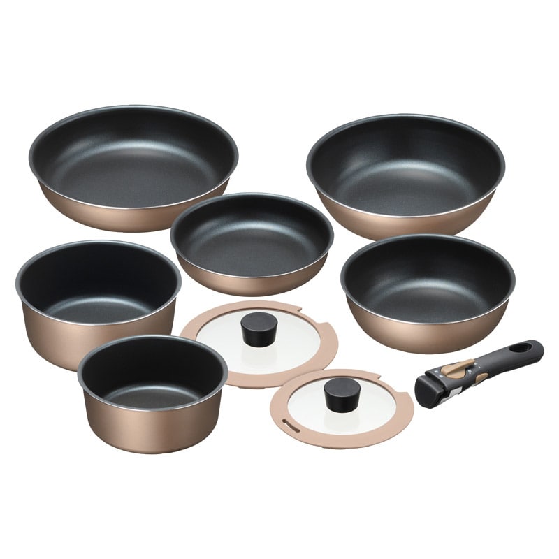 ブラナーノ IH対応着脱ハンドル鍋6点セット ／プレゼント ギフト 鍋 調理器具 キッチン用品 お歳暮 お年賀 クリスマス ギフト