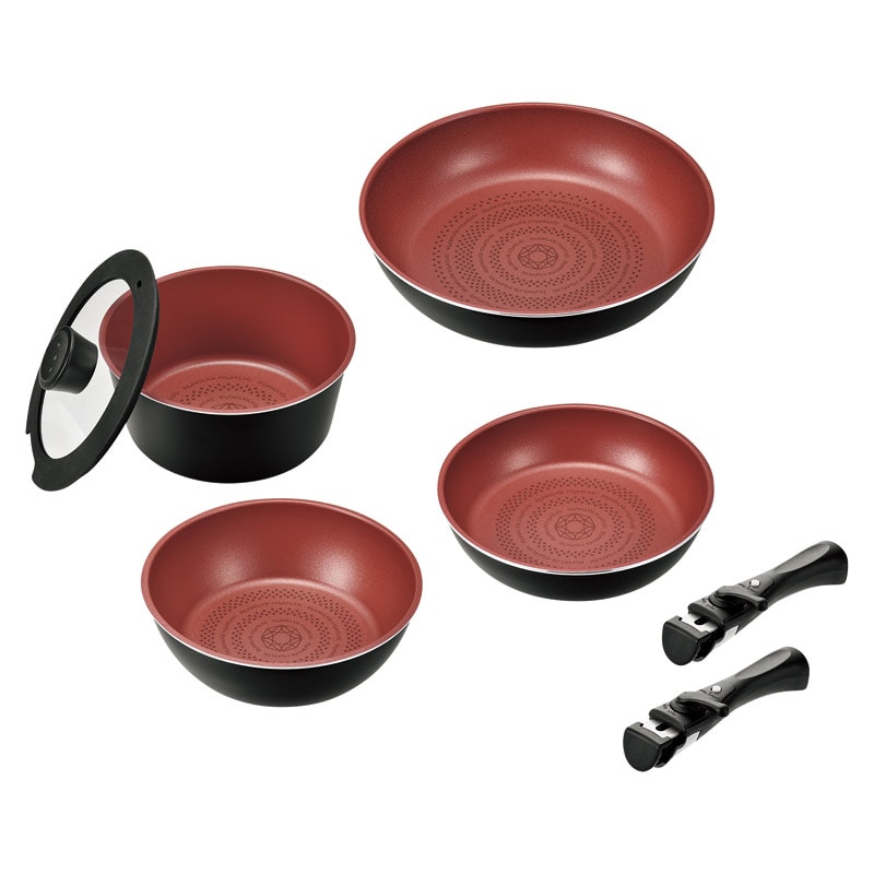 クックサイン ダイヤモンドコートIH対応クックウェア7点セットA ／プレゼント ギフト 鍋 調理器具 キッチン用品 お歳暮 お年賀 クリスマス ギフト