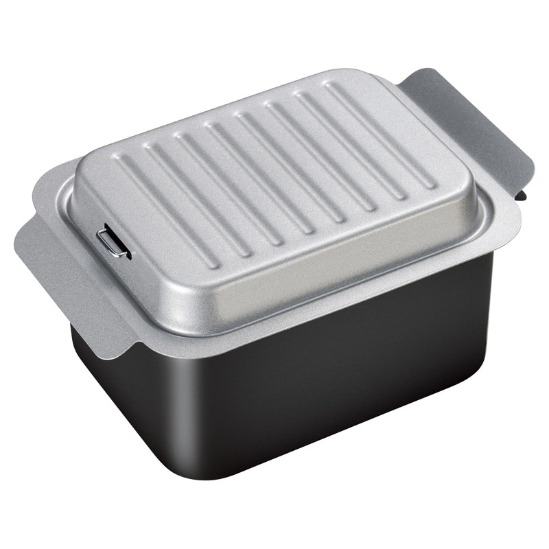 ポコフリット IH対応角型揚げ鍋ミニ(アミ付) ／プレゼント ギフト 鍋 調理器具 キッチン用品 お歳暮 お年賀 クリスマス ギフト