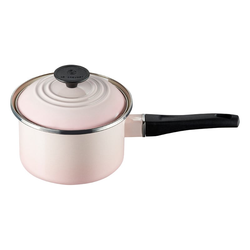 ル･クルーゼ EOS ソースパン16cm シェルピンク ／プレゼント ギフト 片手鍋 鍋 調理器具 キッチン用品 お歳暮 お年賀 クリスマス ギフト