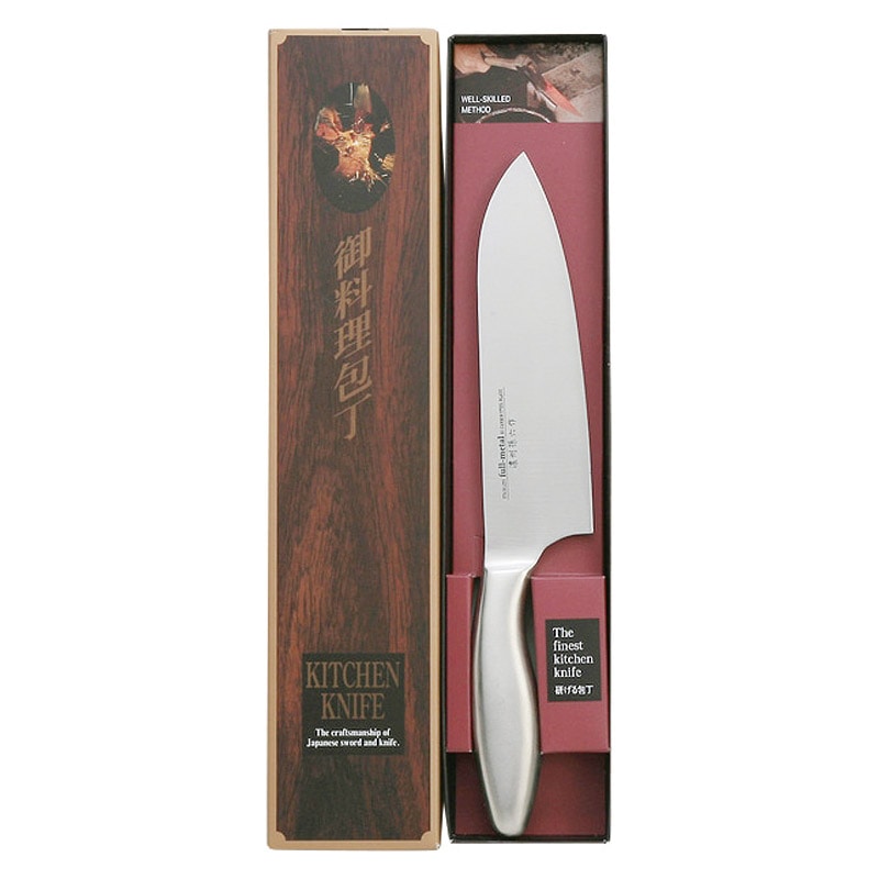 濃州孫六作 フルメタル三徳包丁 ／プレゼント ギフト 三徳包丁 包丁・ナイフ 調理器具 キッチン用品 お歳暮 お年賀 クリスマス ギフト