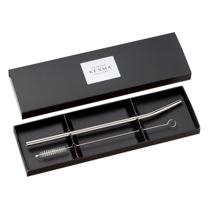 燕研磨ファクトリー ステンレスストロー1本 ／プレゼント ギフト ストロー 使い捨て食器 食器 キッチン用品 お歳暮 お年賀 クリスマス ギフト