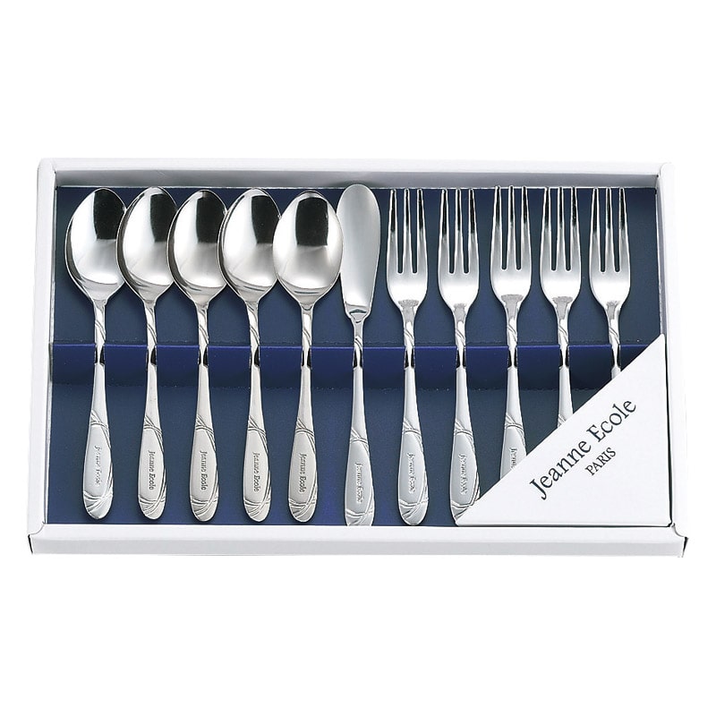 ジャンヌ･エコール モーニングセット11pc ／プレゼント ギフト カトラリーセット 箸・カトラリー キッチン用品 お歳暮 お年賀 クリスマス ギフト