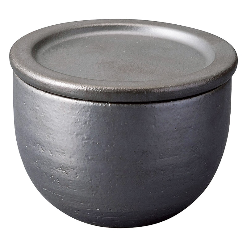 信楽焼 Hangout ライスコンテナ ブラック ／プレゼント ギフト 電子レンジ用調理器具 調理器具 キッチン用品 お歳暮 お年賀 クリスマス ギフト