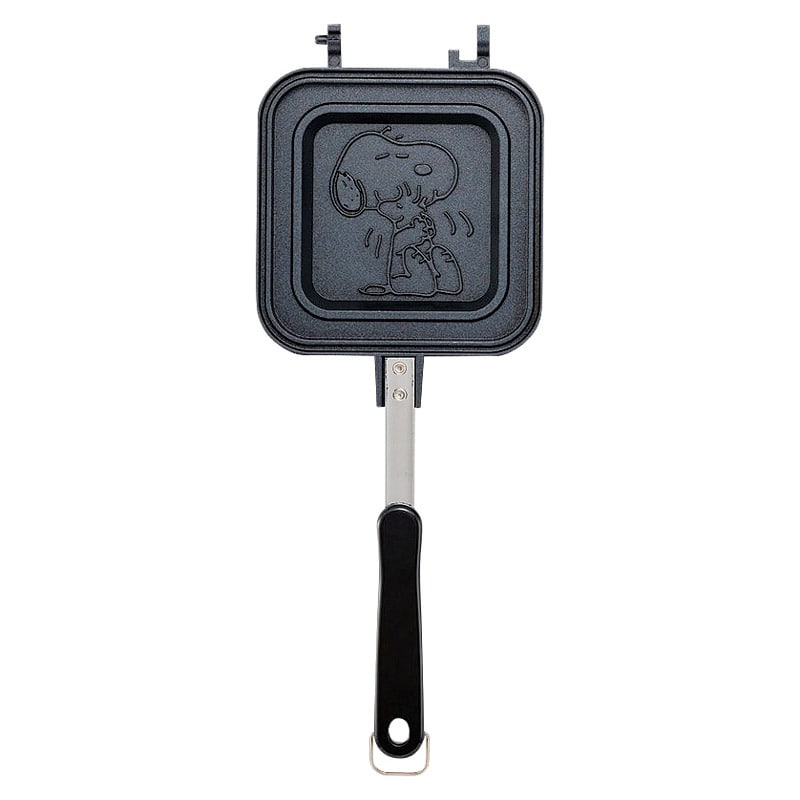 アルミ製ホットサンドメーカ SNOOPY23 ／プレゼント ギフト ホットサンドメーカー フライパン 調理器具 キッチン用品 お歳暮 お年賀 クリスマス ギフト