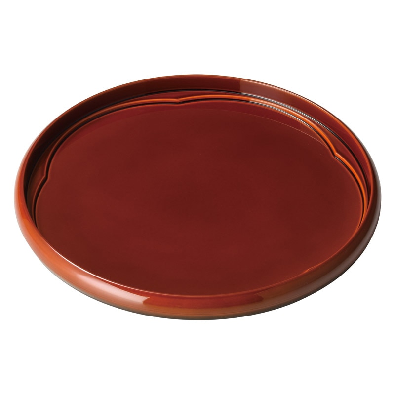 紀州塗 春慶梅型盆 ／プレゼント ギフト お盆・トレー 配膳用品・キッチンファブリック キッチン用品 お歳暮 お年賀 クリスマス ギフト