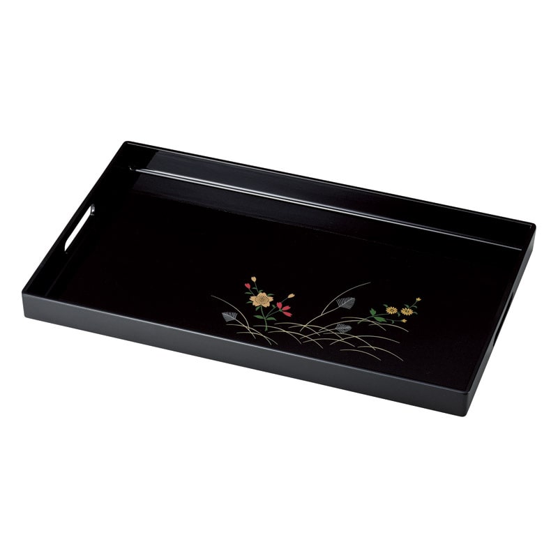 紀州塗 あきしの 長手盆 ／プレゼント ギフト お盆・トレー 配膳用品・キッチンファブリック キッチン用品 お歳暮 お年賀 クリスマス ギフト