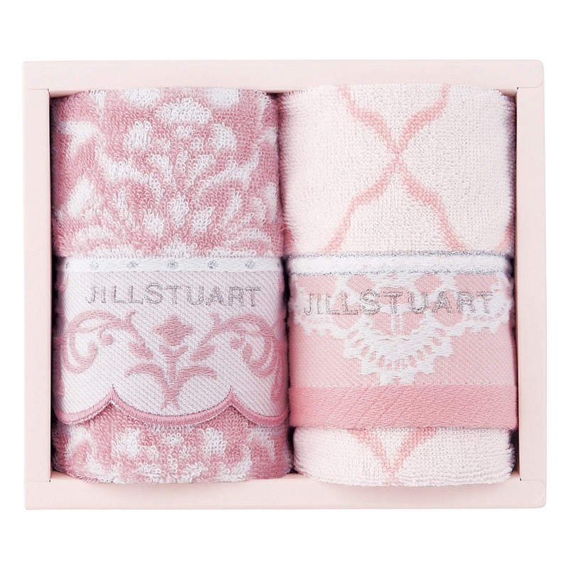 ジルスチュアート ブルームオーナメント ウォッシュタオル2P /プレゼント ギフト タオル 日用品・ヘルスケア お歳暮 お年賀 クリスマス ギフト