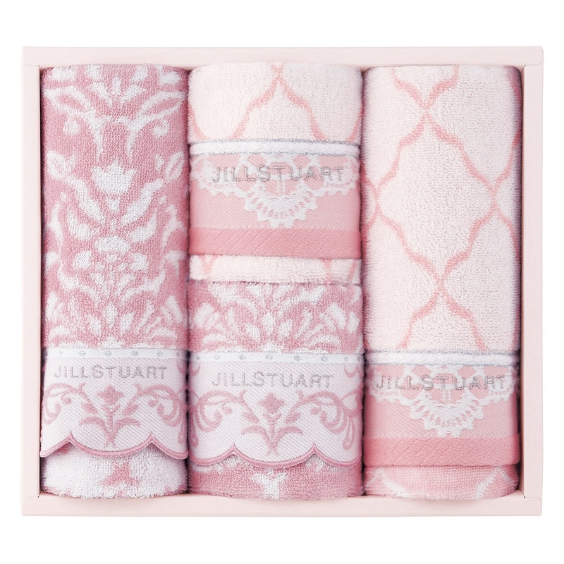 ジルスチュアート ブルームオーナメント フェイス2P・ウォッシュタオル2P /プレゼント ギフト タオル 日用品・ヘルスケア お歳暮 お年賀 クリスマス ギフト