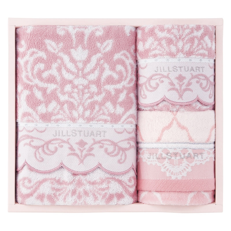 ジルスチュアート ブルームオーナメント タオルセット /プレゼント ギフト タオル 日用品・ヘルスケア お歳暮 お年賀 クリスマス ギフト