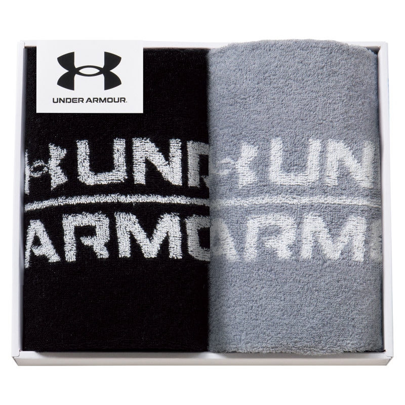 アンダーアーマー フェイスタオル2P /プレゼント ギフト タオル 日用品・ヘルスケア お歳暮 お年賀 クリスマス ギフト