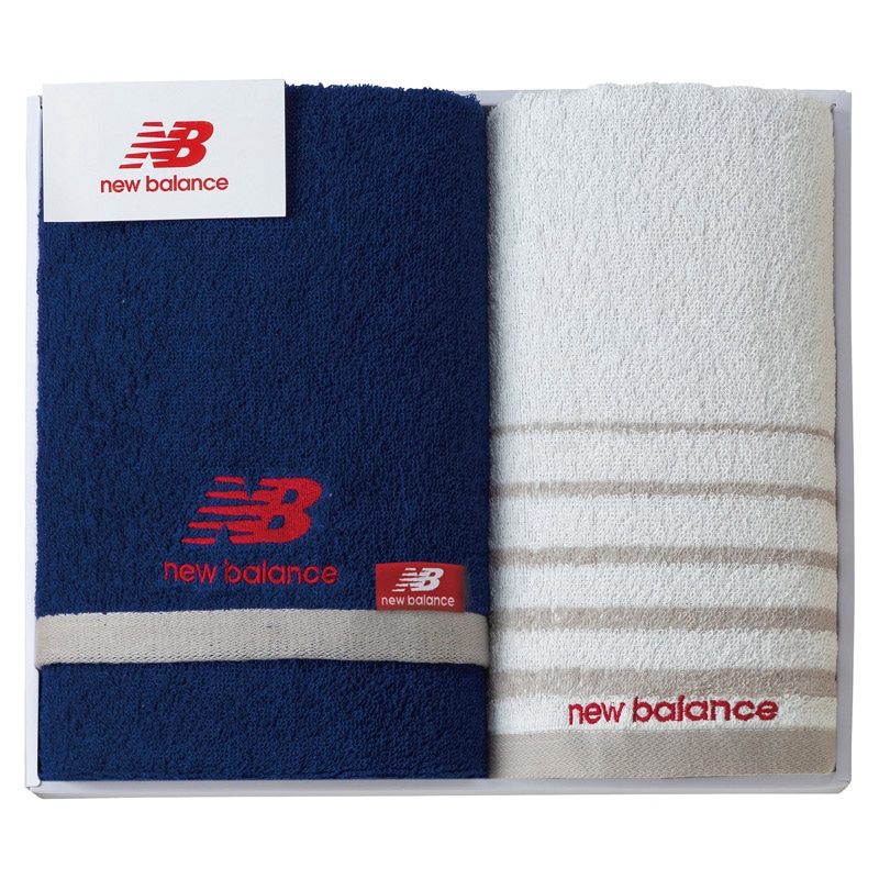 ニューバランス フェイス1P･ウォッシュタオル1P ／プレゼント ギフト タオル 日用品・ヘルスケア お歳暮 お年賀 クリスマス ギフト