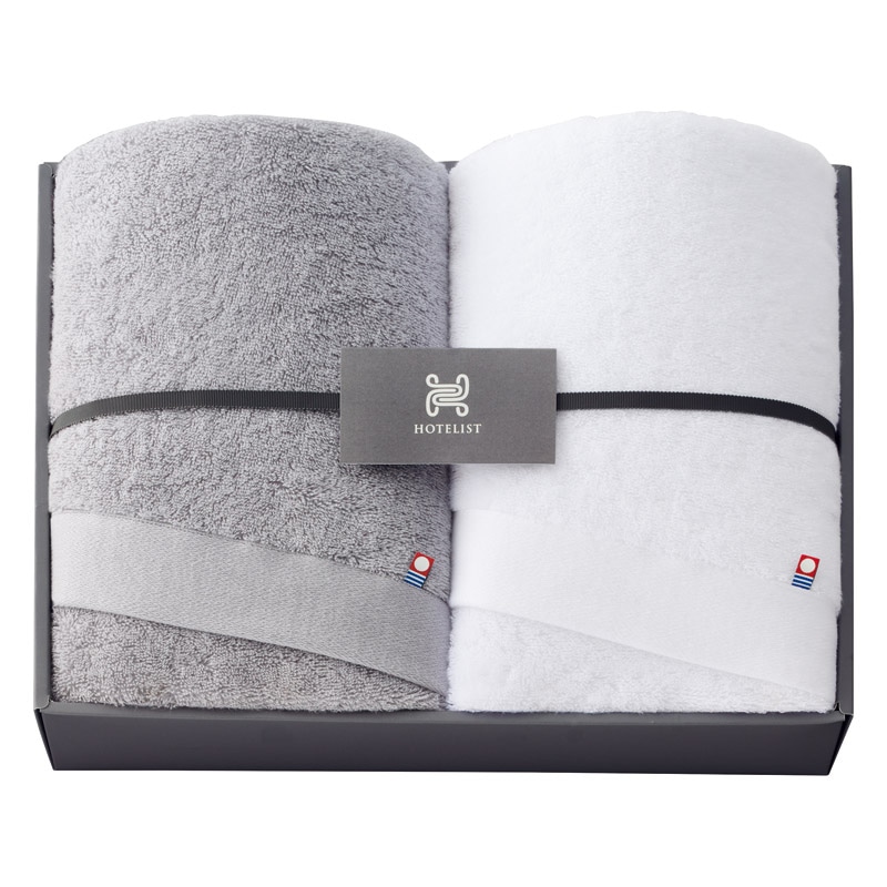 今治タオル HOTELIST バスタオル2P /プレゼント ギフト タオル 日用品・ヘルスケア お歳暮 お年賀 クリスマス ギフト