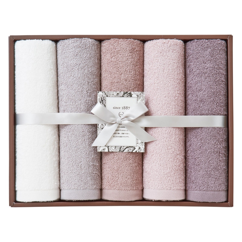 OUCHI TSUKAI スリムバスタオル5P /プレゼント ギフト タオル 日用品・ヘルスケア お歳暮 お年賀 クリスマス ギフト