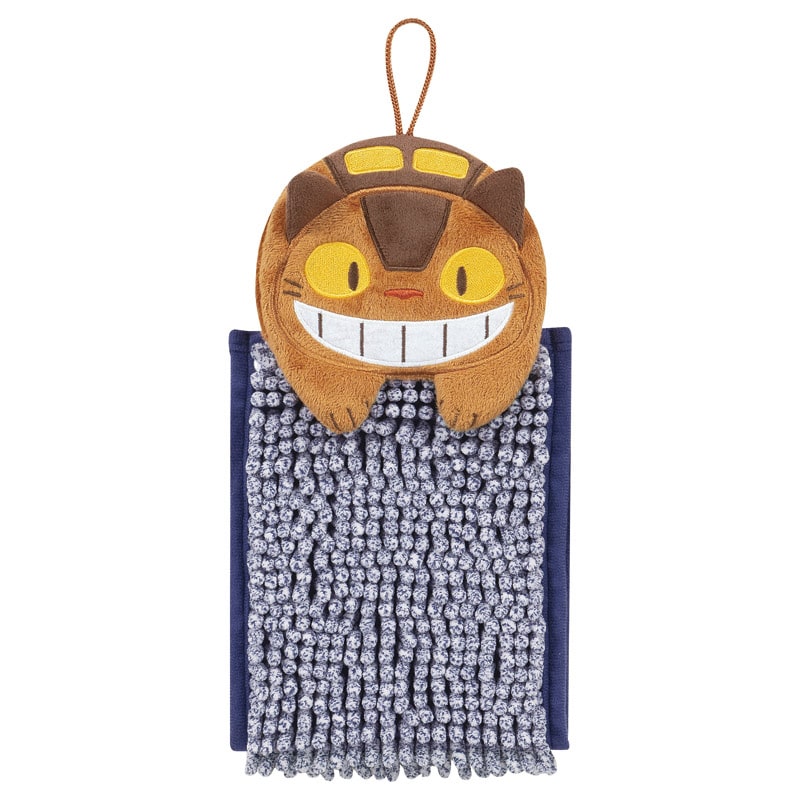 となりのトトロ・魔女の宅急便 もこもこお手ふき ネコバス /プレゼント ギフト タオル 日用品・ヘルスケア お歳暮 お年賀 クリスマス ギフト