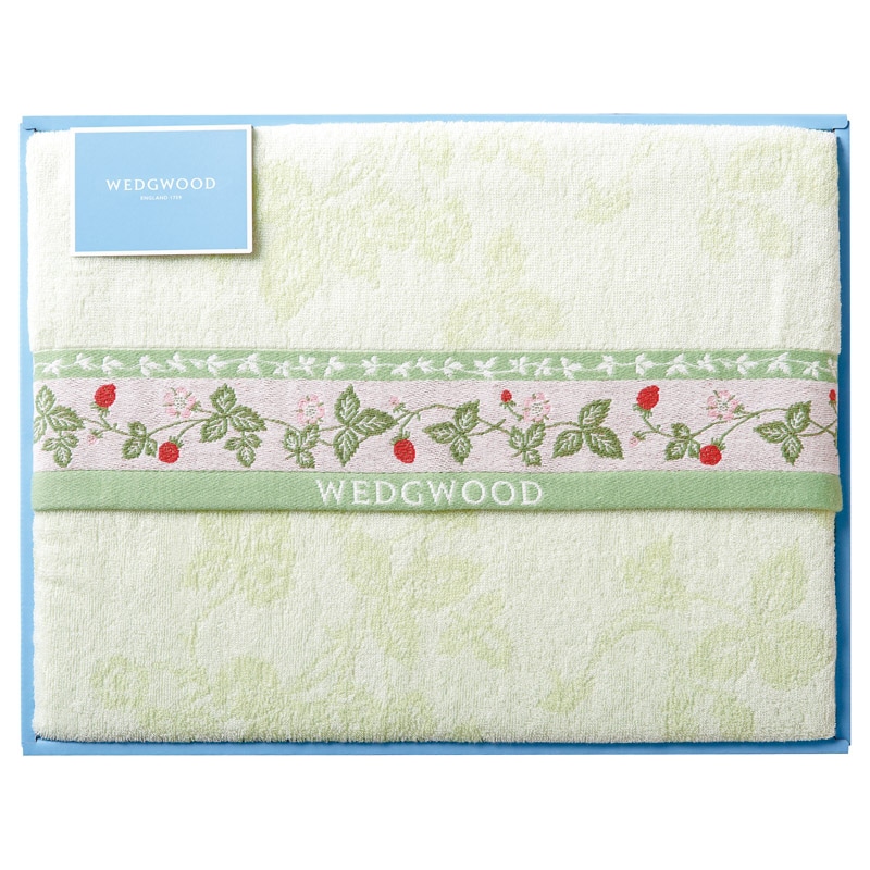 ウェッジウッド タオルケット グリーン /プレゼント ギフト タオルケット 寝具 住まい・家具 お歳暮 お年賀 クリスマス ギフト