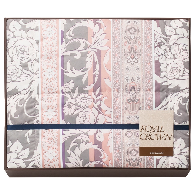 ロイヤルクラウン 洗える羽毛肌掛ふとん ピンク /プレゼント ギフト 掛け布団 寝具 住まい・家具 お歳暮 お年賀 クリスマス ギフト