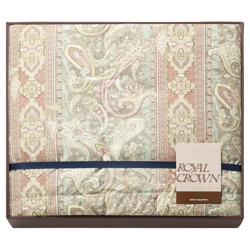 ロイヤルクラウン 洗える羽毛肌掛ふとん ベージュ /プレゼント ギフト 掛け布団 寝具 住まい・家具 お歳暮 お年賀 クリスマス ギフト