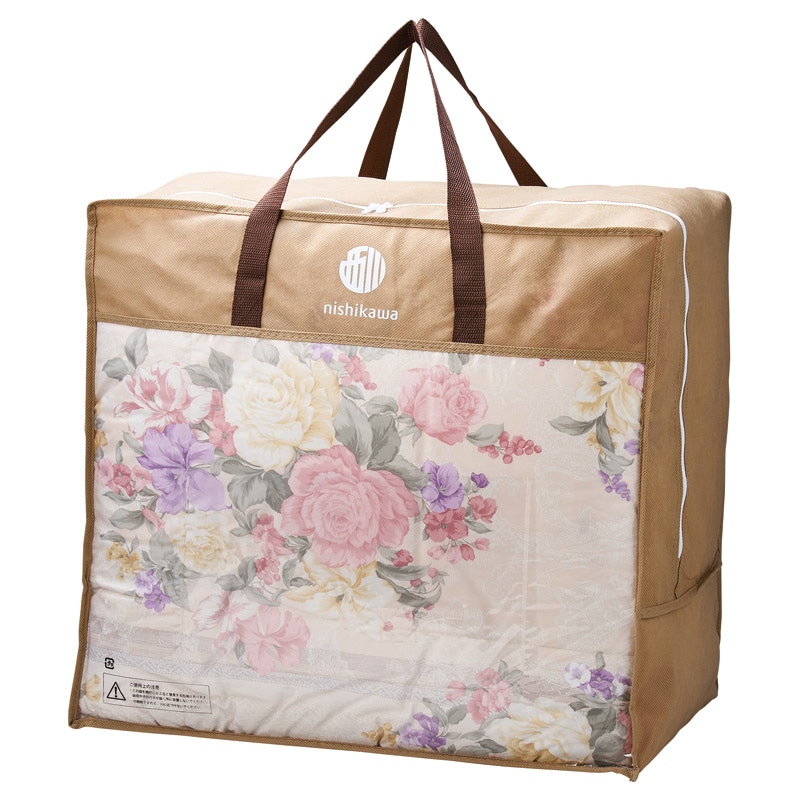 nishikawa 羽毛合掛けふとん ピンク /プレゼント ギフト 掛け布団 寝具 住まい・家具 お歳暮 お年賀 クリスマス ギフト