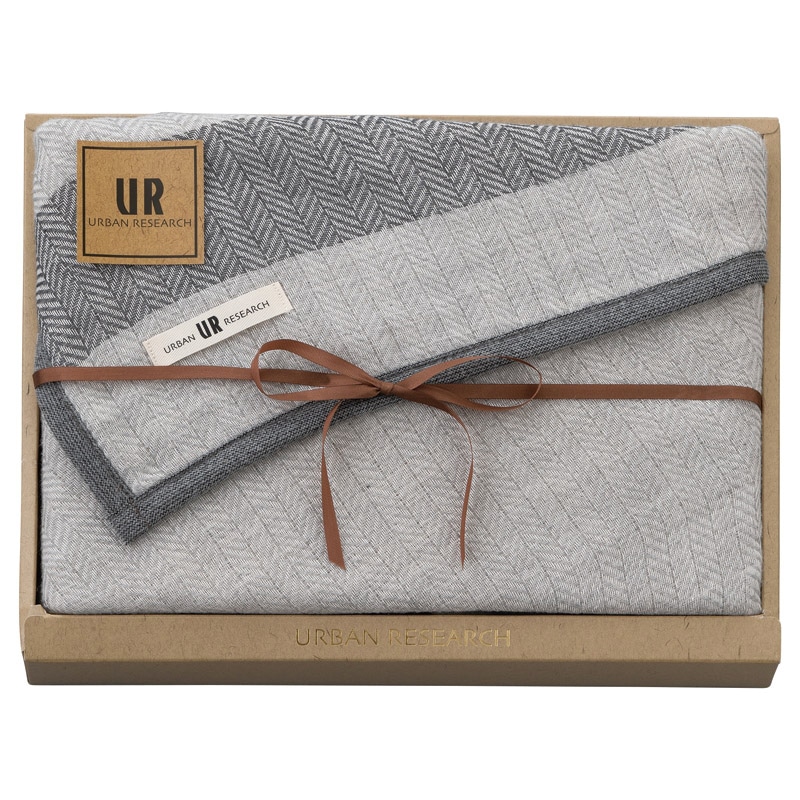 アーバンリサーチ 国産五重織ガーゼひざ掛け ／プレゼント ギフト 毛布・ブランケット 寝具 住まい・家具 お歳暮 お年賀 クリスマス ギフト