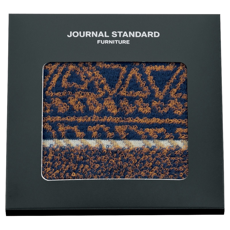ジャーナルスタンダードファニチャー クエスト タオルチーフ ネイビー ／プレゼント ギフト タオル 日用品・ヘルスケア お歳暮 お年賀 クリスマス ギフト