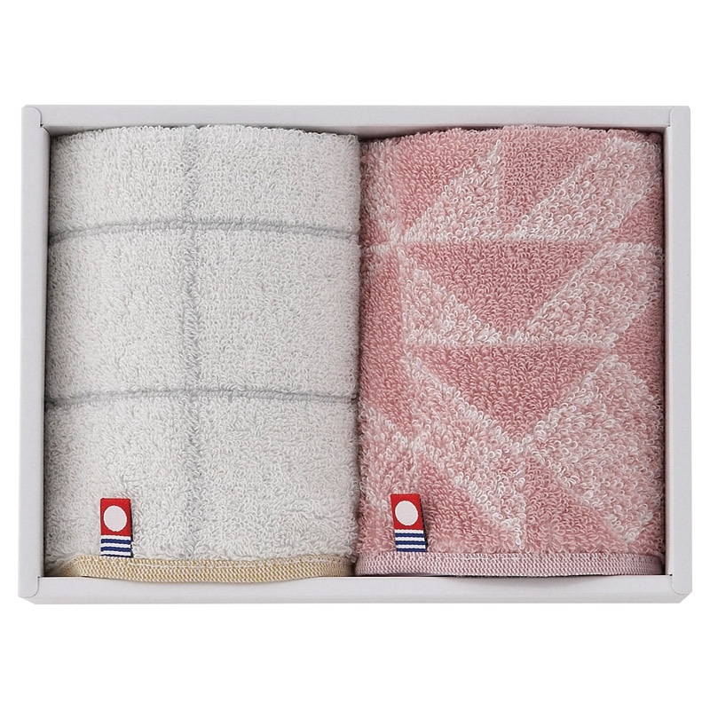 Pucci 今治タオルハンカチ2P ピンク ／プレゼント ギフト ハンカチ・ハンドタオル バッグ・小物・雑貨 ファッション お歳暮 お年賀 クリスマス ギフト