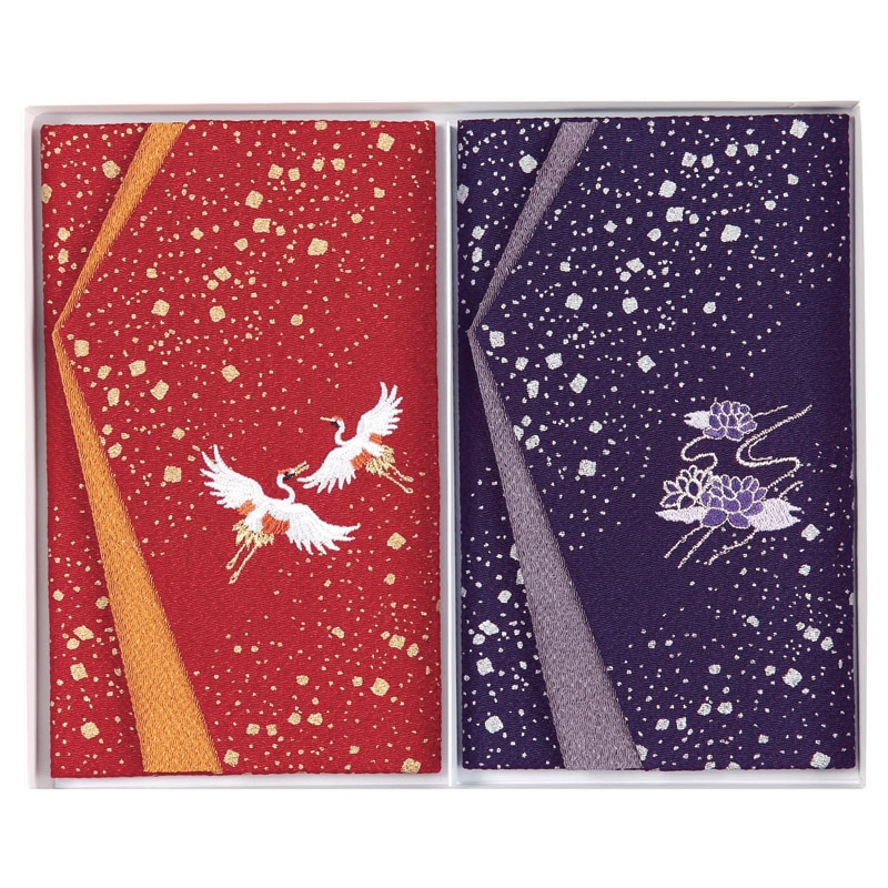 エステルちりめん金彩刺繍入金封ふくさ慶弔セット /プレゼント ギフト ふくさ 冠婚葬祭 日用品・ヘルスケア お歳暮 お年賀 クリスマス ギフト
