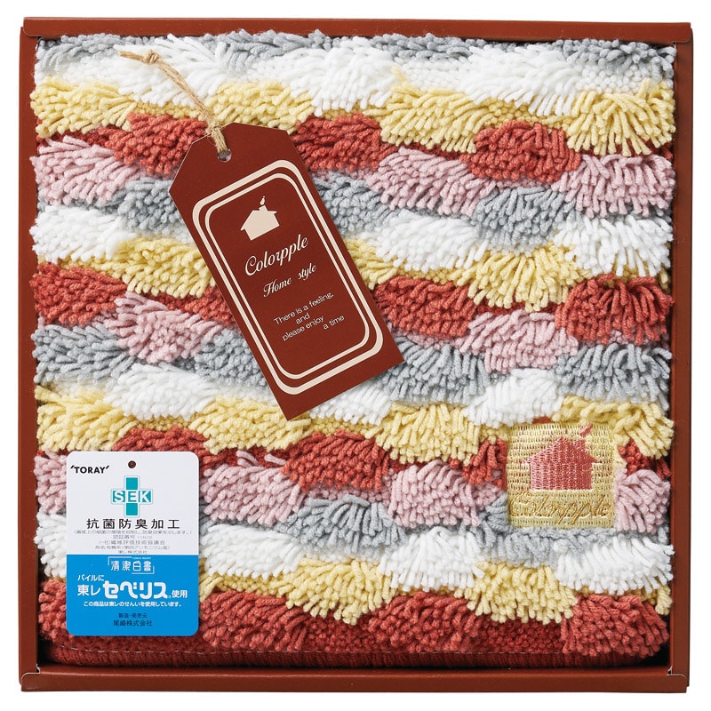 からっぷる Mバスマット レッド ／プレゼント ギフト バスマット バス用品 日用品・ヘルスケア お歳暮 お年賀 クリスマス ギフト