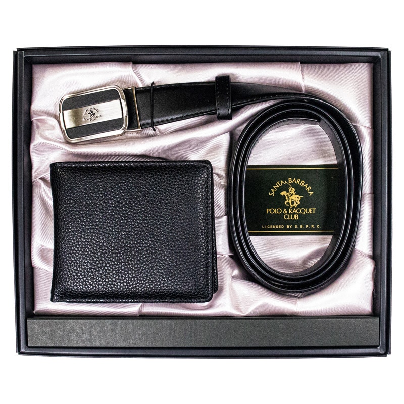 サンタ･バーバラ ポロ&ラケット クラブ ベルト&折財布 ／プレゼント ギフト ベルト・サスペンダー バッグ・小物・雑貨 ファッション お歳暮 お年賀 クリスマス ギフト