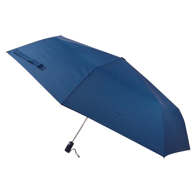65cm安全式自動開閉傘 紺 ／プレゼント ギフト 傘 バッグ・小物・雑貨 ファッション お歳暮 お年賀 クリスマス ギフト