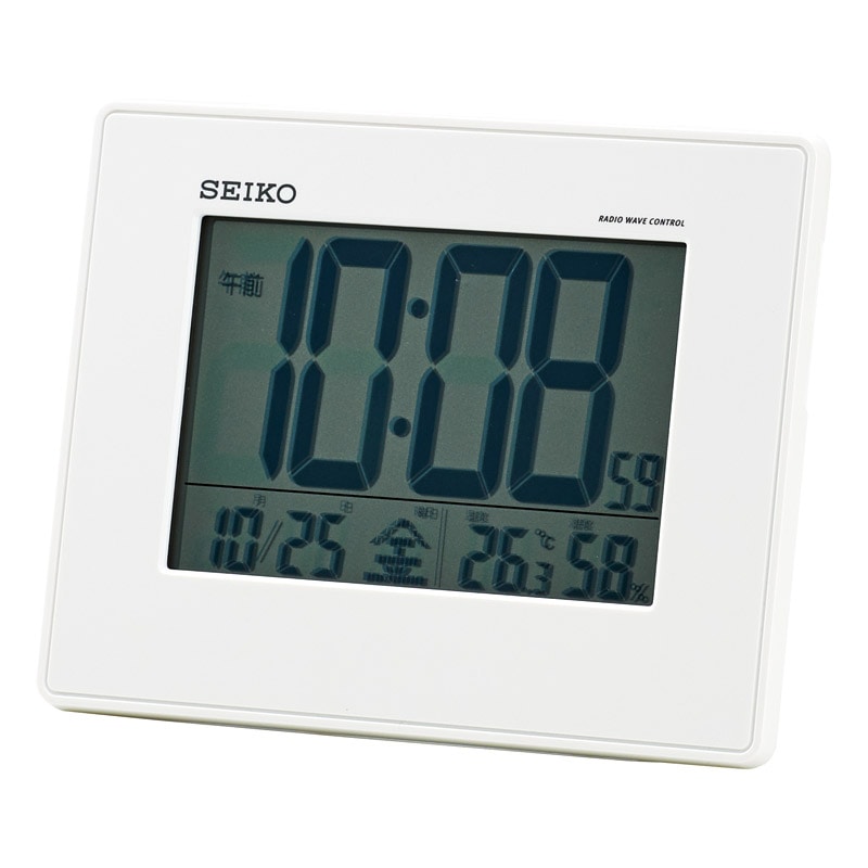 セイコー 大画面電波デジタル目覚し /プレゼント ギフト 置き時計・掛け時計 インテリア 住まい・家具 お歳暮 お年賀 クリスマス ギフト