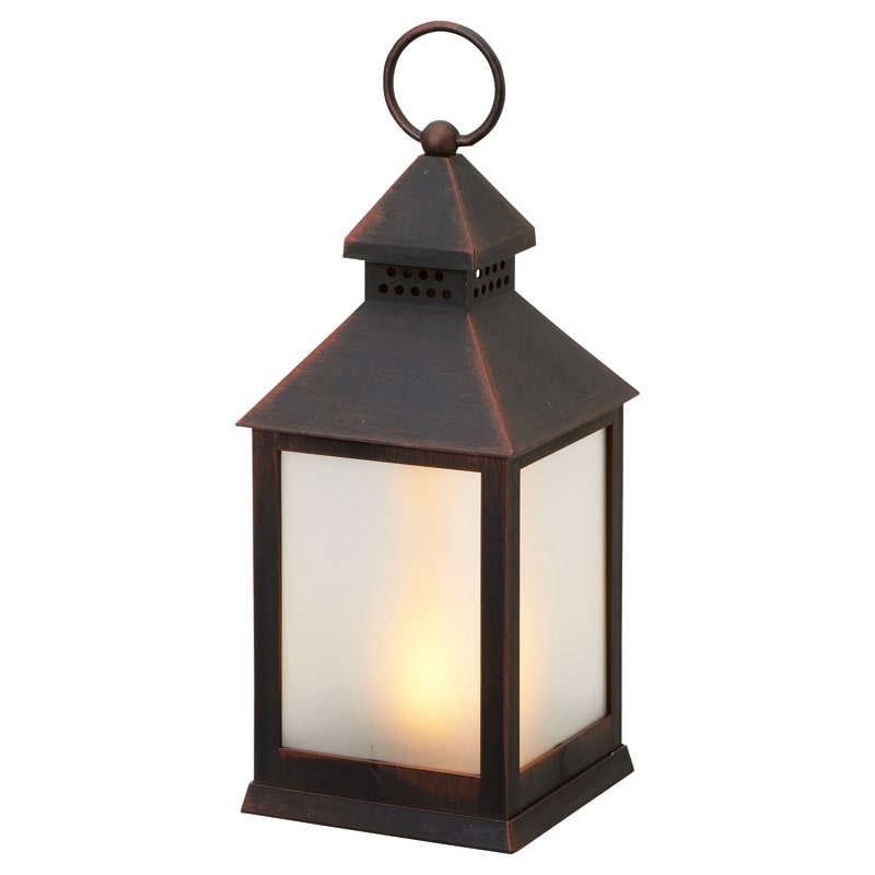 イルミネミニファイヤーランタン シャビーブラック /プレゼント ギフト ランタン・オイルランプ ライト・ランタン アウトドア スポーツ・アウトドア お歳暮 お年賀 クリスマス ギフト