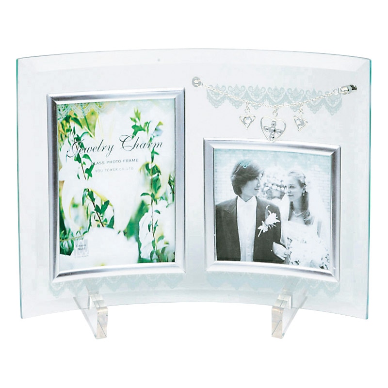 ジュエリーチャームフォトフレーム2W /プレゼント ギフト フォトフレーム 小物・置物 インテリア 住まい・家具 お歳暮 お年賀 クリスマス ギフト