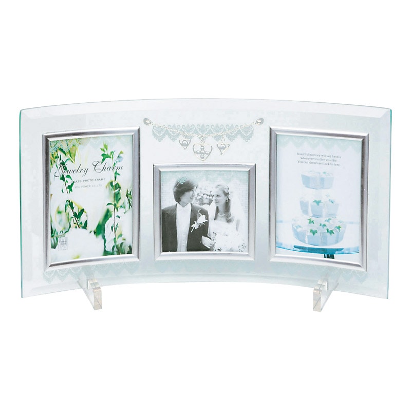 ジュエリーチャームフォトフレーム3W /プレゼント ギフト フォトフレーム 小物・置物 インテリア 住まい・家具 お歳暮 お年賀 クリスマス ギフト