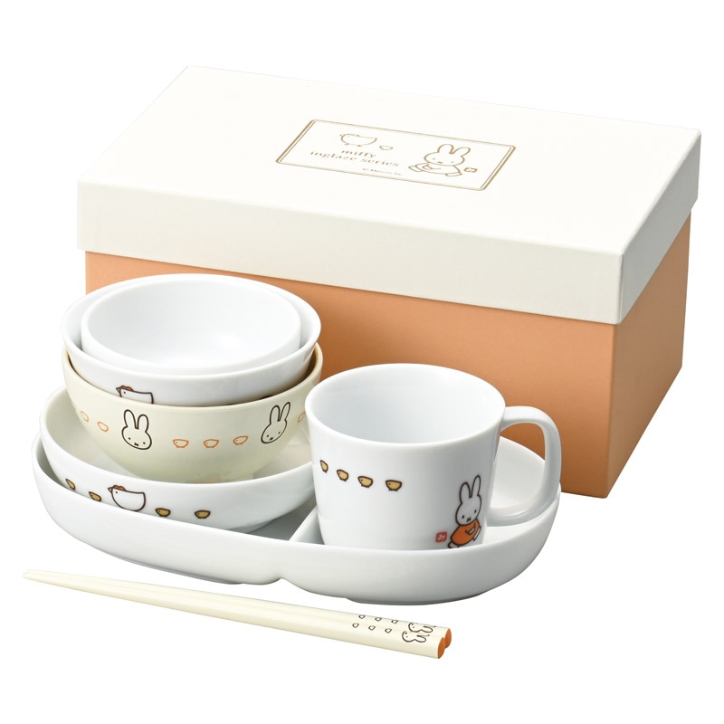 ミッフィー イングレーズ(こっこ親子) つみつみ食器セット /プレゼント ギフト ベビー食器 授乳用品・ベビー用食事用品 キッズ・ベビー・マタニティ お歳暮 お年賀 クリスマス ギフト