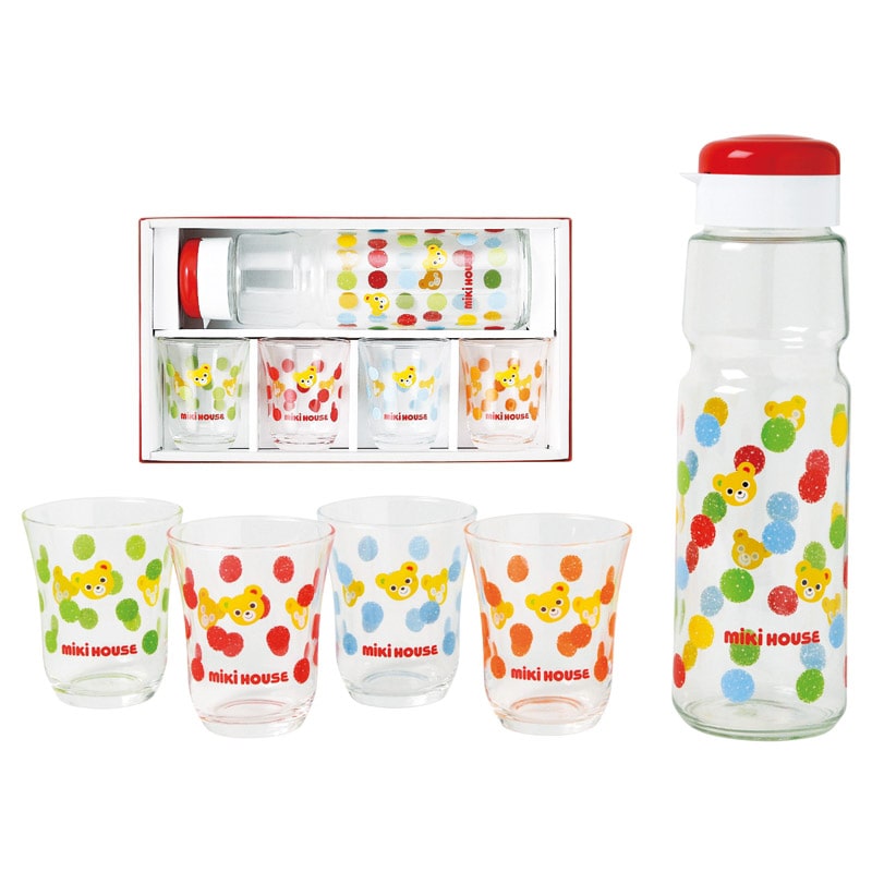 ミキハウス ドリンクセット /プレゼント ギフト ベビー食器 授乳用品・ベビー用食事用品 キッズ・ベビー・マタニティ お歳暮 お年賀 クリスマス ギフト