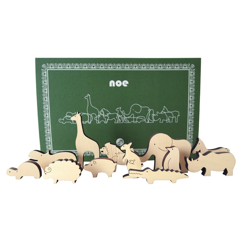 木の動物 NOE(ノエ) /プレゼント ギフト 知育玩具・学習玩具 おもちゃ キッズ・ベビー・マタニティ お歳暮 お年賀 クリスマス ギフト