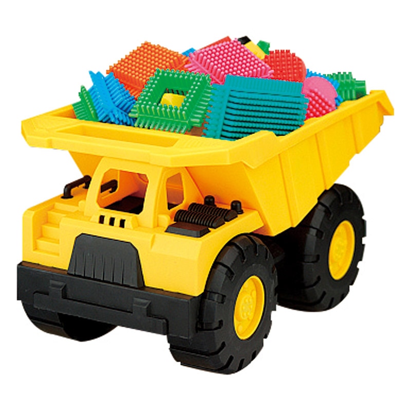 ペタペタブロックダンプ(S) /プレゼント ギフト セット ブロック おもちゃ キッズ・ベビー・マタニティ お歳暮 お年賀 クリスマス ギフト