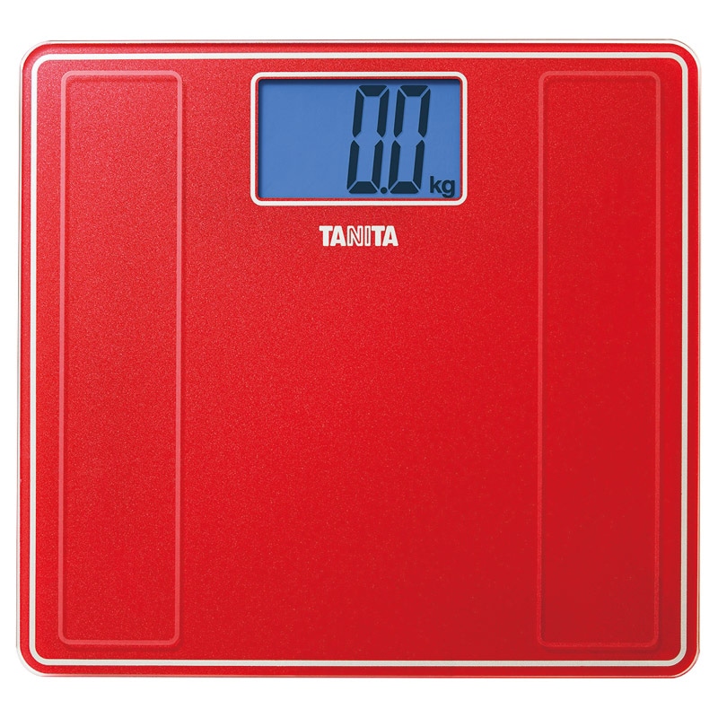 タニタ デジタルヘルスメーター メタリックレッド /プレゼント ギフト 体重計・体脂肪計・体組成計 身体測定器・医療計測器 日用品・ヘルスケア お歳暮 お年賀 クリスマス ギフト