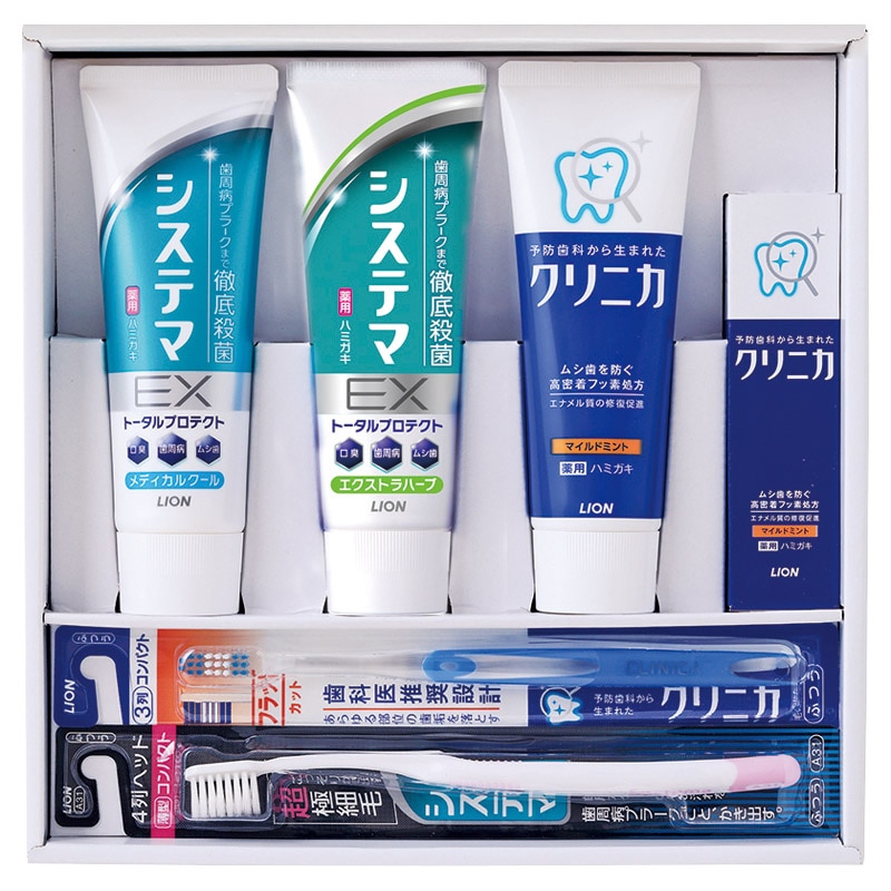 ライオン デンタルセット /プレゼント ギフト デンタルケア 日用品・ヘルスケア お歳暮 お年賀 クリスマス ギフト