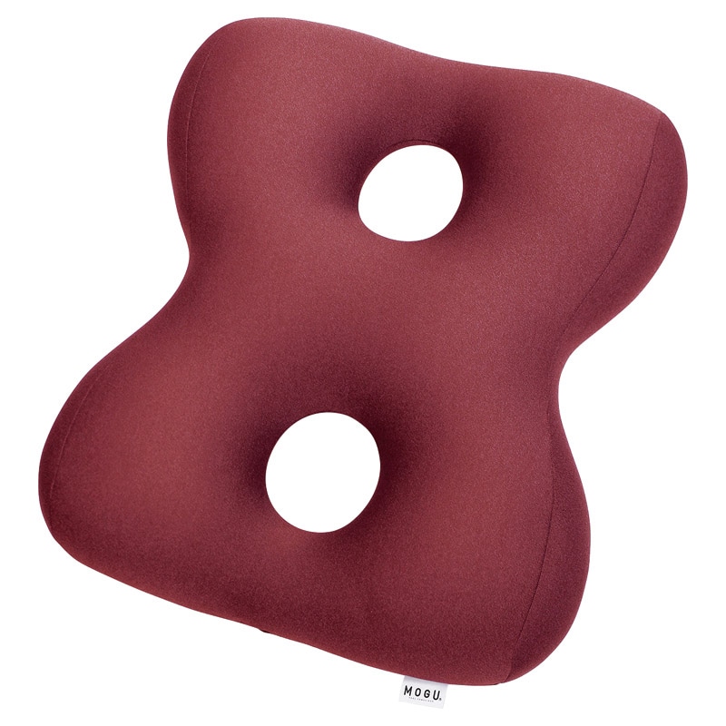 MOGU 姿勢体幹サポーターエイト ワインレッド ／プレゼント ギフト クッション クッション・座布団 インテリア 住まい・家具 お歳暮 お年賀 クリスマス ギフト