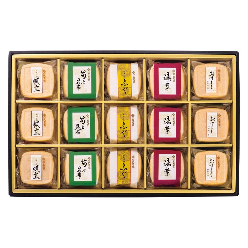 久光家 お吸物詰合せ ／プレゼント ギフト お吸い物 和風惣菜 惣菜・レトルト 食品 お歳暮 お年賀 クリスマス ギフト