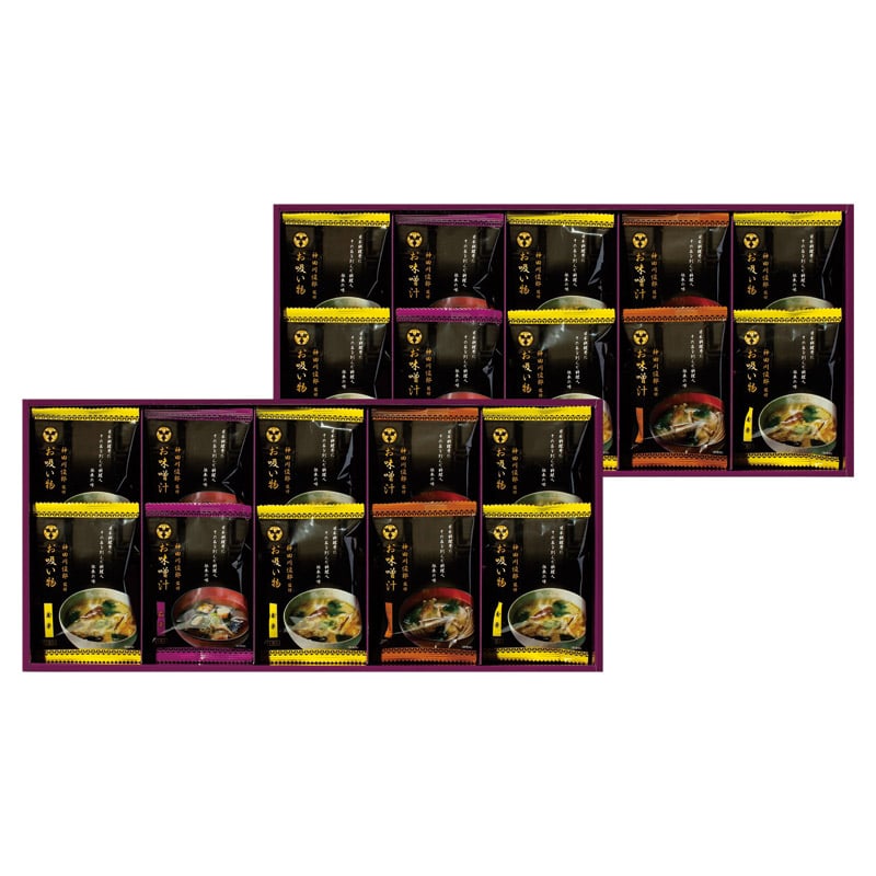 神田川俊郎監修 味和心 お味噌汁ギフト[雅] ／プレゼント ギフト みそ汁 和風惣菜 惣菜・レトルト 食品 お歳暮 お年賀 クリスマス ギフト