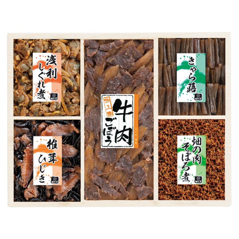 浪花佃史屋 味三昧 /プレゼント ギフト 佃煮 和風惣菜 惣菜・レトルト 食品 お歳暮 お年賀 クリスマス ギフト