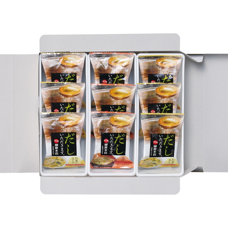 柳屋本店 食卓の彩 たまごスープ･みそ汁詰合せ ／プレゼント ギフト スープ 洋風惣菜 惣菜・レトルト 食品 お歳暮 お年賀 クリスマス ギフト