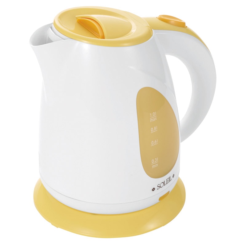 ソレイユ 電気ケトル1L ／プレゼント ギフト 電気ケトル キッチン家電 家電 お歳暮 お年賀 クリスマス ギフト