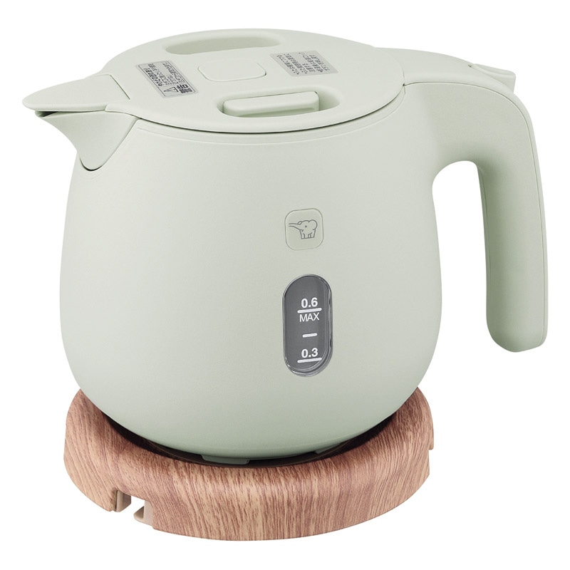 象印 電気ケトル600ml ダスティグリーン ／プレゼント ギフト 電気ケトル キッチン家電 家電 お歳暮 お年賀 クリスマス ギフト