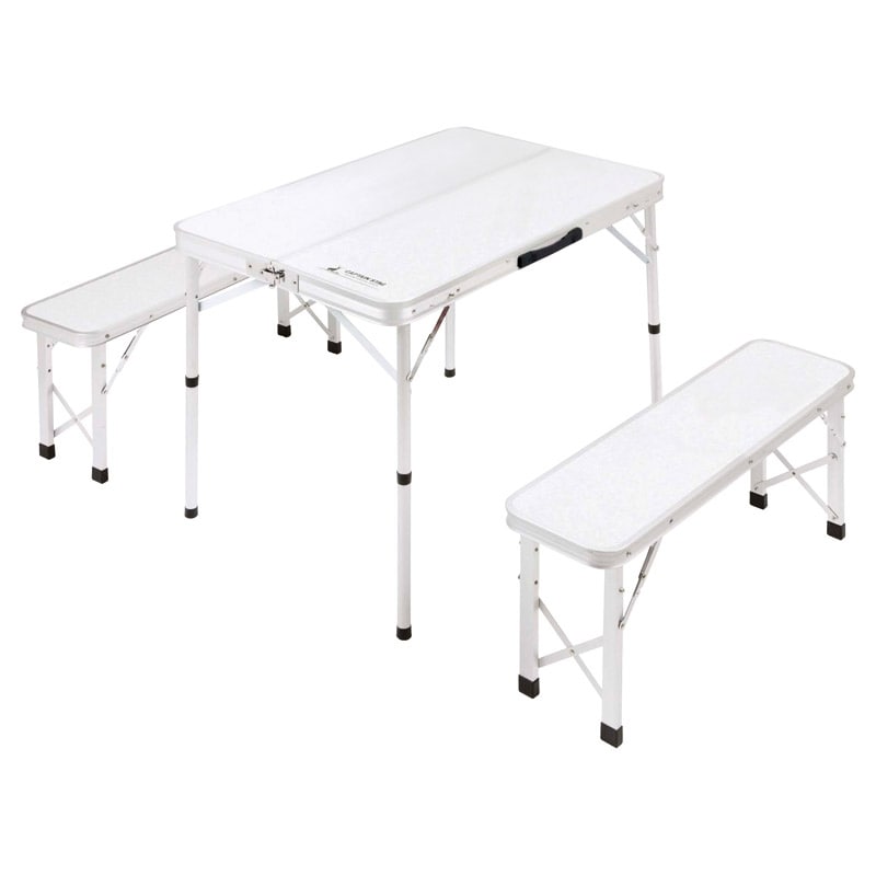 ラフォーレ ベンチインテーブルセット /プレゼント ギフト チェア・テーブルセット チェア・テーブル・レジャーシート アウトドア スポーツ・アウトドア お歳暮 お年賀 クリスマス ギフト